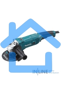 Шлифовальная машина Makita GA5021C УШМ,ф125мм,1450Вт,10000об\м,2.4кг,кор,электронная стабилизация