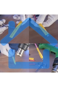 Термоусаживаемые трубки AUTO PLUS 2:1 (Набор 19 шт.) Rexant