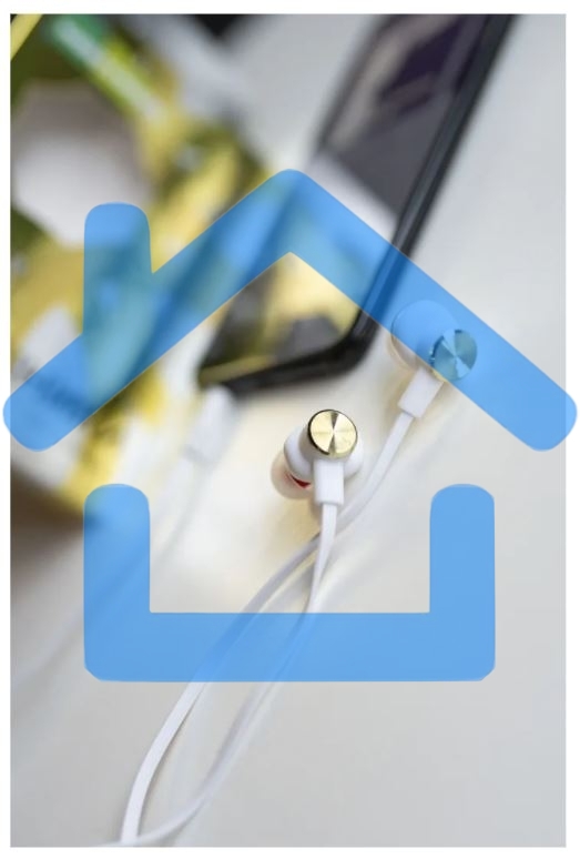 Наушники вакуумные AUX разъём с МК без рег.громкости длина 1.2м More choice P42 (White Gold)