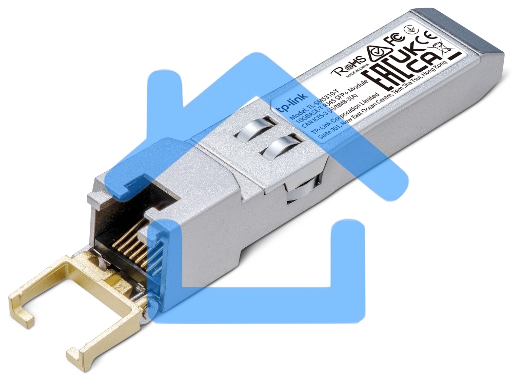Модуль SFP+ TP-Link TL-SM5310-T 10GbASE-T RJ45 30 метров