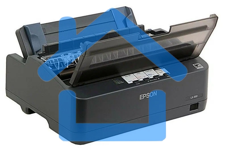 Принтер матричный Epson LX-350 (C11CC24031/C11CC24032), (А4, 357 cps (12 cpi), USB, LPT, COM)