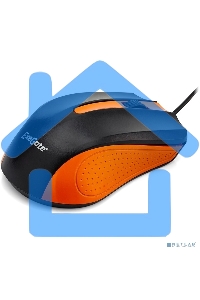 Мышь проводная ExeGate Professional Standard SH-9030BO черный/оранжевый, 1200 dpi, USB, кнопки - 3