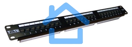 Патч-панель Lanmaster TWT-PP24UTP 19