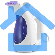 Отпариватель ручной Centek CT-2380 (бел/фиолет) 700Вт, 250мл, 15г/мин, регулятор мощн, насадка-щетка