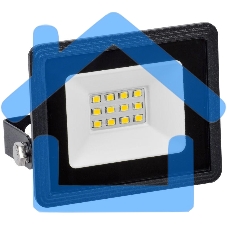 Прожектор светодиодный СДО 06-10 4000К IP65 черный ИЭК LPDO601-10-40-K02