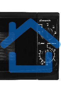 Микроволновая печь Starwind SWM5720 черный, 20 л, 700 Вт, переключатели - поворотный механизм