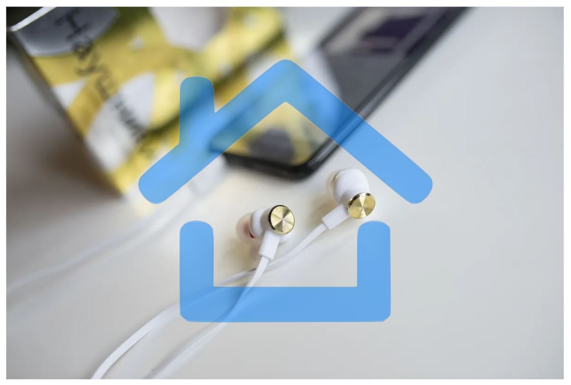 Наушники вакуумные AUX разъём с МК без рег.громкости длина 1.2м More choice P42 (White Gold)