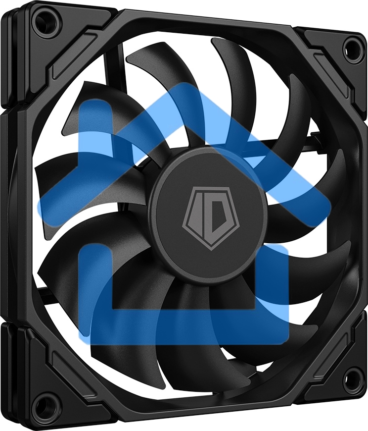 Вентилятор ID-Cooling TF-9215-K черный 92мм 2800rpm 35.2db 4-pin