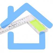 Угольник, 300 мм, металлический Сибртех