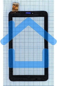 Сенсорное стекло (тачскрин) для Irbis TZ60, черное с рамкой