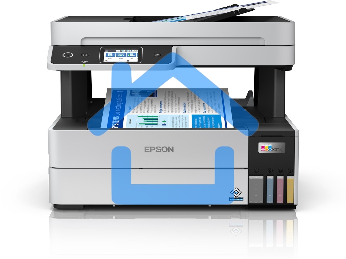 МФУ струйное Epson L6490 (C11CJ88405), A4, цветной, печ. до 17 стр/мин. (ч/б) до 9.5 стр/мин. (цвет), 1200 x 4800 dpi (печать) 1200x2400dpi (скан.), USB, RJ-45, Wi-Fi