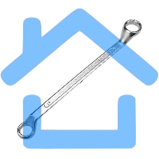 Ключ накидной коленчатый Rexant 19х22 мм, хром