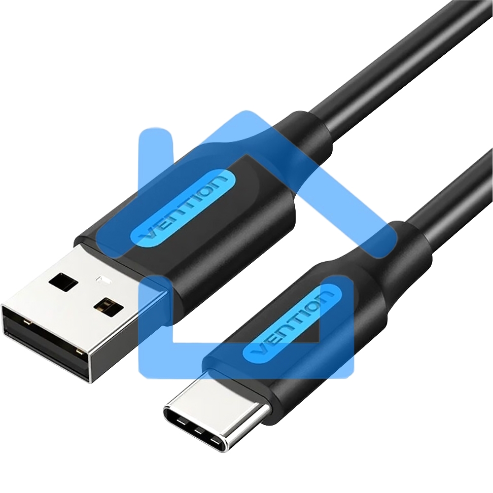 Кабель Vention USB Type C M/USB 2.0 AM - 1м.