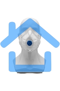 Полумаска фильтрующая формованная, модель 