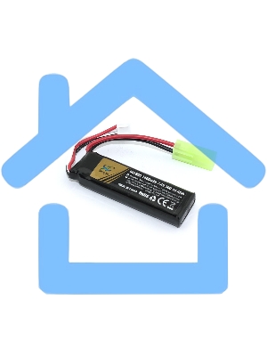 Портативный аккумулятор Li-Pol 7.4v 501855 1400mah разъем mini Tamiya plug