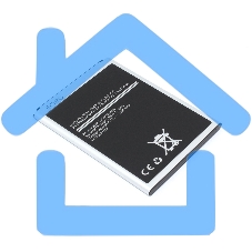 Аккумулятор (батарея) Amperin B500AE для Samsung Galaxy S4 mini GT-I9190