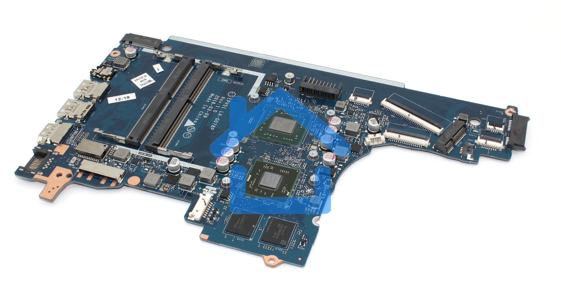 Материнская плата LA-G078P HP 255 G7 15T-DB 15-DB 15-DA 530 2GB A9-9425