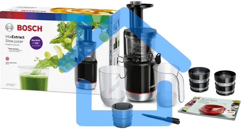 Соковыжималка шнековая Bosch MESM731M черный