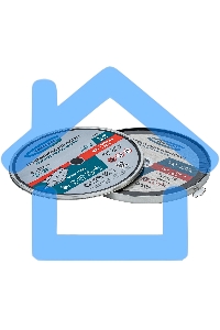 Круг отрезной по металлу, 230 х 2,0 х 22,2 мм, WA36TBF, в метал.банке, 5 шт. Gross