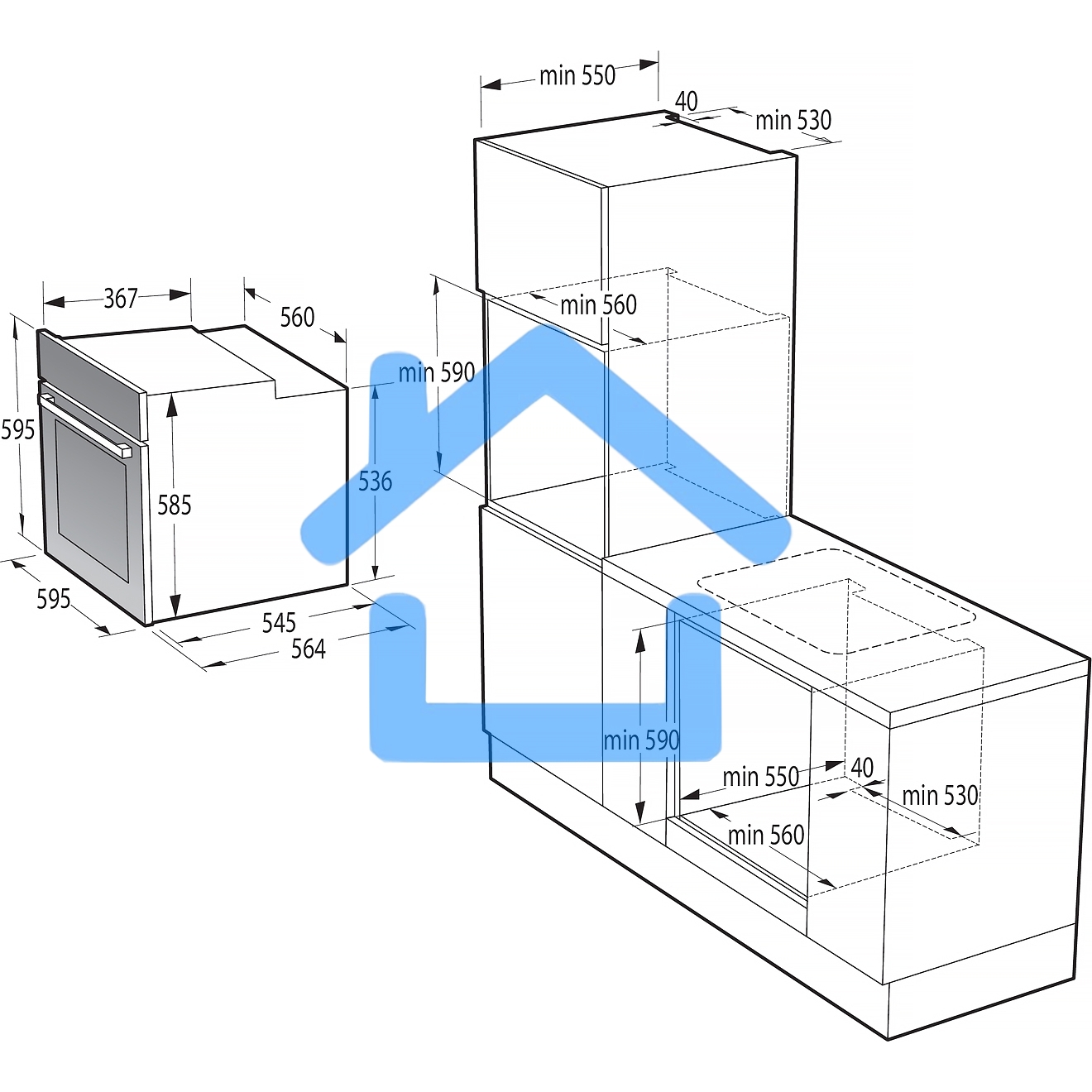 Духовой шкаф Gorenje BSA6747A04X