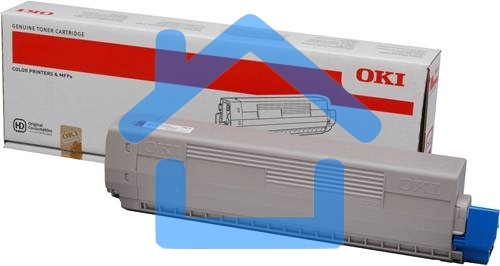 Картридж лазерный Oki C831/841 пурпурный 10K