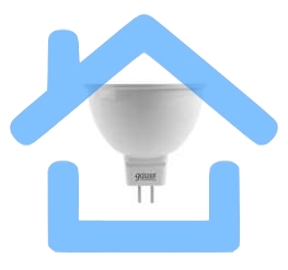 Лампа GAUSS LED Elementary 13516MR16 GU5.3 5.5W 2700К1/10/100