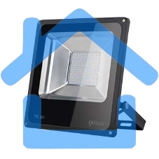 Прожектор светодиодный Gauss LED 70Вт IP65 6500К черный