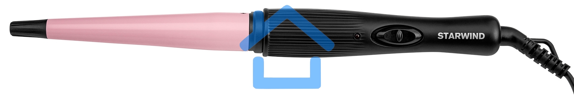 Щипцы Starwind SHS 7035 30Вт макс.темп.:200С покрытие:турмалиновое черный/фиолетовый