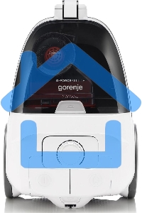 Пылесос Gorenje VC2101GALWCY белый/черный, 300/2100 Вт, уборка сухая, пылесборник контейнер, 3.3 л
