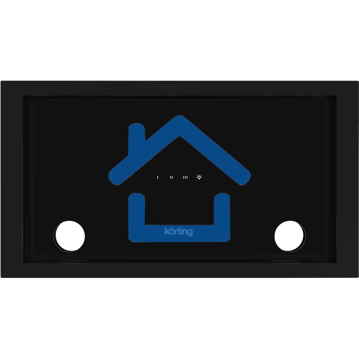 Вытяжка встраиваемая Korting KHI 6777 GN черный/черный, 52 см, 800 куб. м/ч, 52 дБ