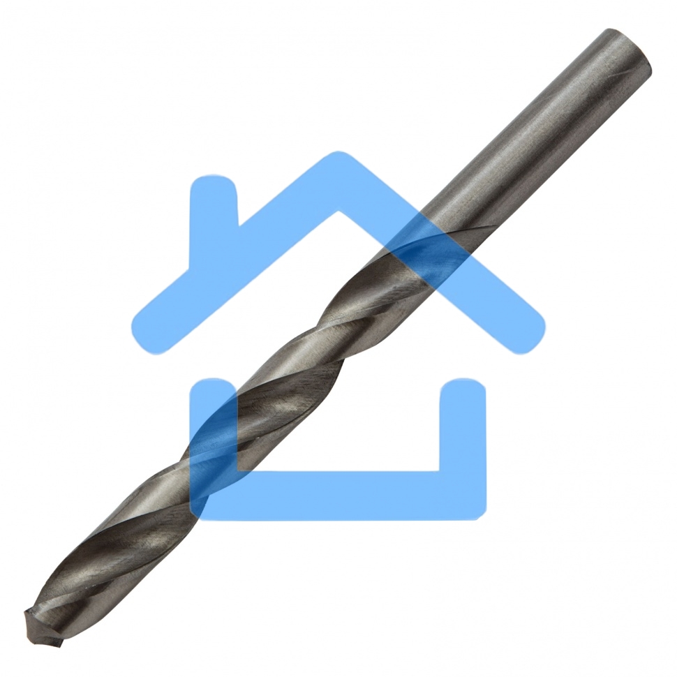 Сверло по металлу Matrix, 12 мм, полированное, HSS, 5 шт. цилиндрический хвостовик