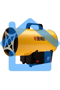 Газовая тепловая пушка Denzel GHG-10, 10 кВт, 300 м3/ч, пропан-бутан