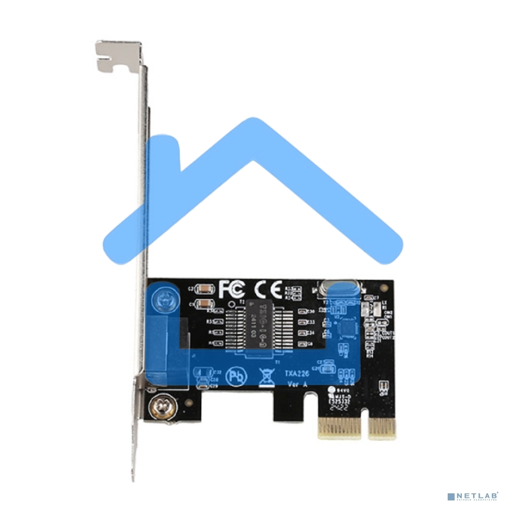 Сетевой адаптер ORIGO ON200/A1A PCI-E, 1x1000Base-T (низкопрофильная и стандартная планки в комплекте)