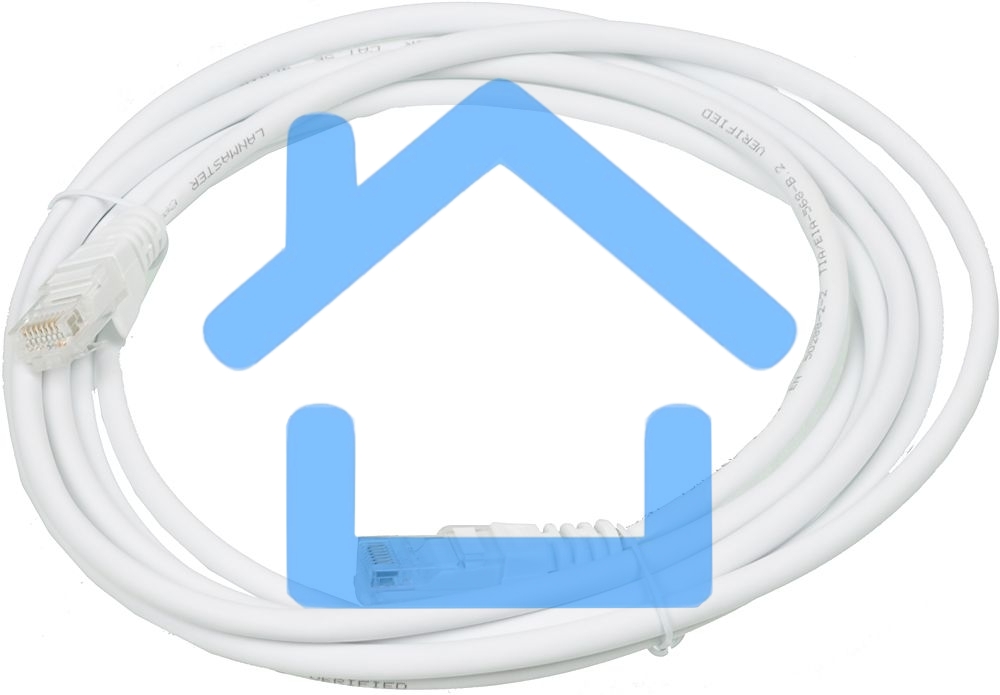 Патч-корд Lanmaster UTP LAN-PC45/U5E-3.0-WH вилка RJ-45-вилка RJ-45 кат.5е 3м белый LSZH (уп.:1шт)