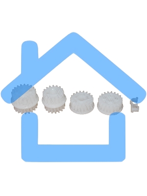 Комплект шестерен печки HP LJ P3005/M3027/M3035 (RU5-0956+RU5-0957+RU5-0958+RU5-0959) (CB414-67923)