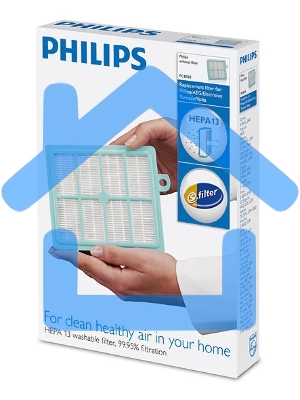 Фильтр для пылесоса Philips FC8038/01 HEPA13, для пылесосов Performer FC915X/FC917X, SilentStar FC93XX, Jewel FC90XX, Marathon FC9205, PowerPro FC876X