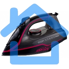 Утюг econ ECO-BI2405 Керамическая подошва 2400 Вт Регулируемая температура Регулируемая подача пара Функция сухого глажения Паровой удар Функция 