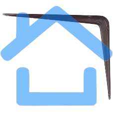 Кронштейн угловой с ребром 350 х 400 мм, коричневый Сибртех Кронштейн угловой с ребром 350 х 400 мм, коричневый Сибртех