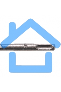 Бур по бетону Denzel двойная спираль, Cobalt W-tip, 10x160 мм, SDS PLUS