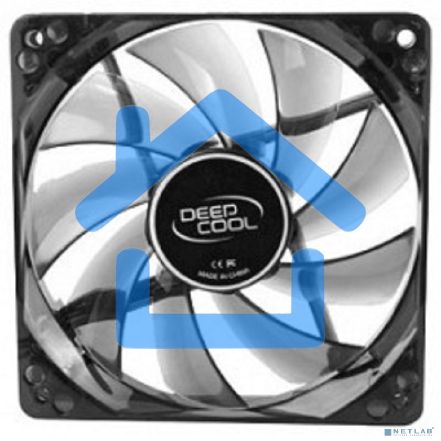 Вентилятор для корпуса DEEPCOOL WIND BLADE 120 черный, 120 мм, 1300 об/мин, 26.6 дБ, 3 pin
