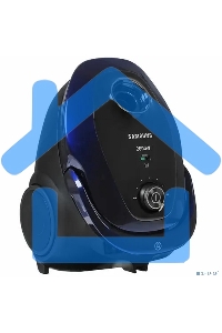 Пылесос Samsung SC20M255AWB синий, 460/2000 Вт, уборка сухая, пылесборник мешок 2.5 л