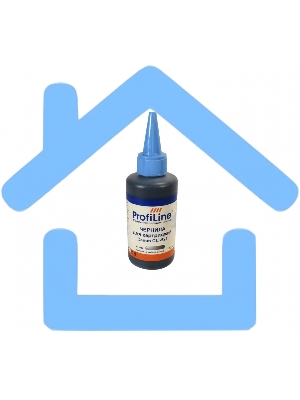Чернила ProfiLine PL-CLI-521BK для принтеров Canon Pixma Ip3600/IP4600/MP540/MP620/MP630/MP980 черный 100 мл водн