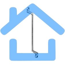 Ключ накидной коленчатый Rexant 19х22 мм, хром