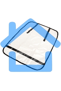 Накидка защитная Rexant на спинку переднего сиденья (60х50 см) ПВХ, прозрачная