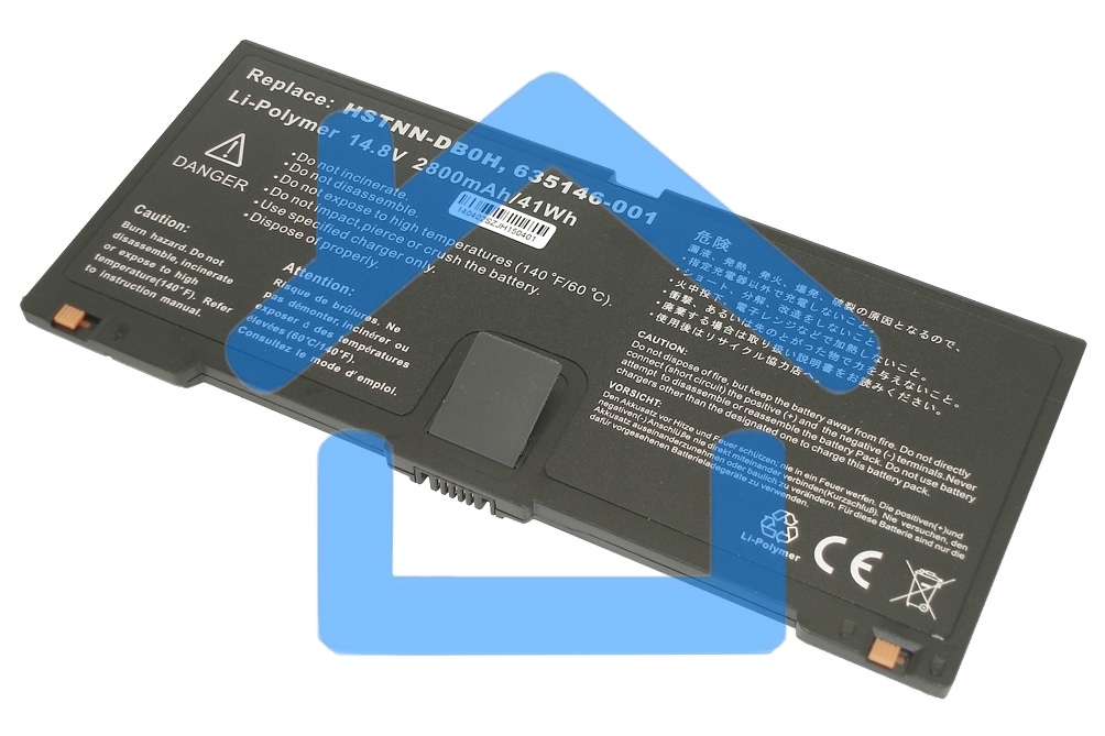 Аккумуляторная батарея для ноутбука HP Compaq ProBook 5330m41-44Wh OEM черный