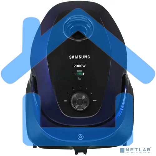 Пылесос Samsung SC20M255AWB синий, 460/2000 Вт, уборка сухая, пылесборник мешок 2.5 л