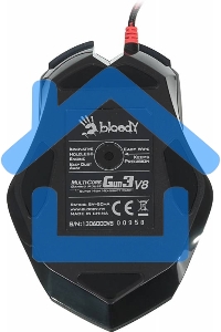 Мышь проводная A4Tech Bloody V8 черный, 3200 dpi, USB, кнопки - 8