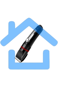 Машинка для стрижки волос Centek CT-2101 черный 3 Вт, LED, Li-Ion1200 до 3 часов, USB зарядка, 6 насадок