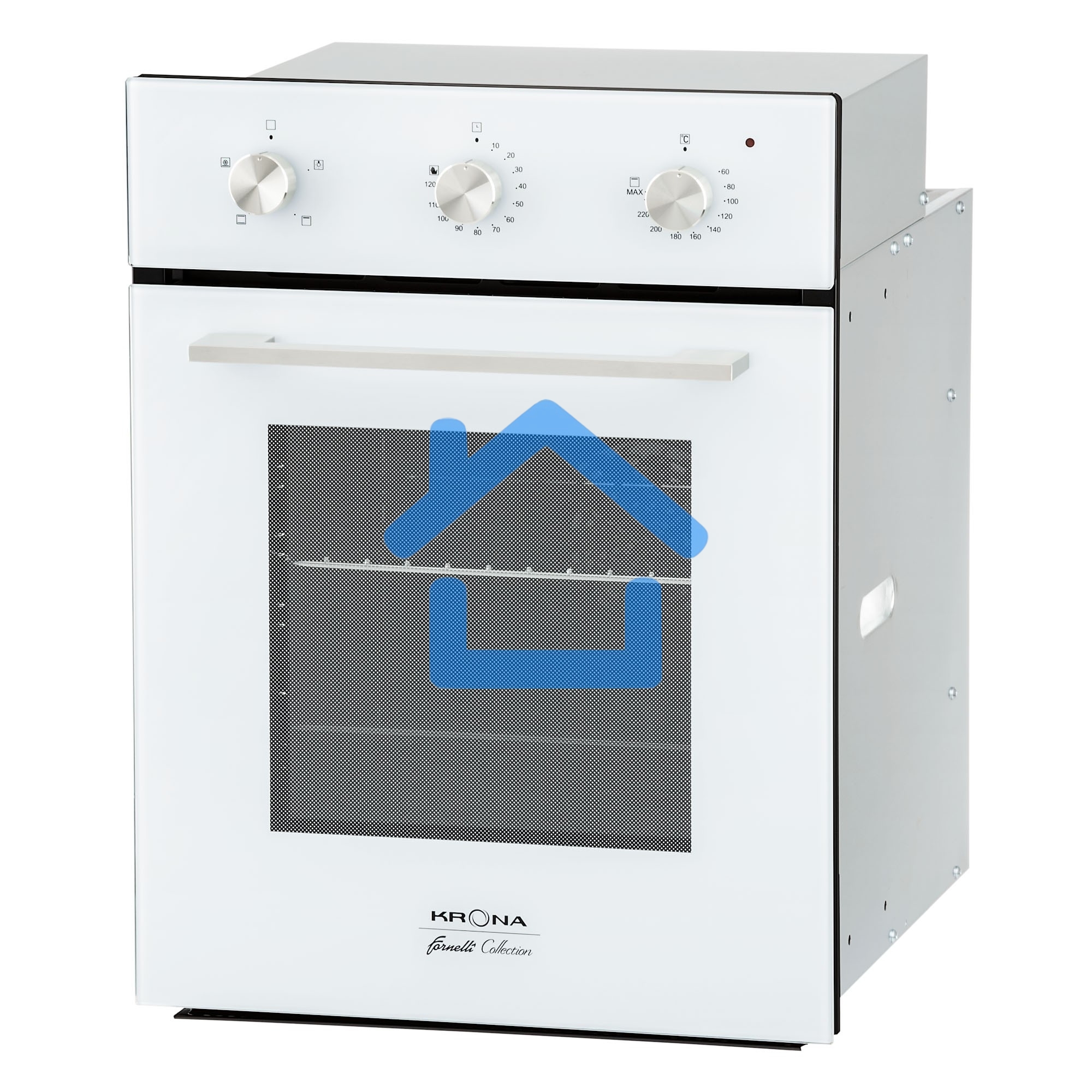 Электрический духовой шкаф Krona BREVE 45 WH, встраиваемый