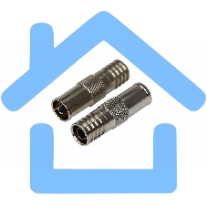 Разъем гнездо TV никель обжим Rexant